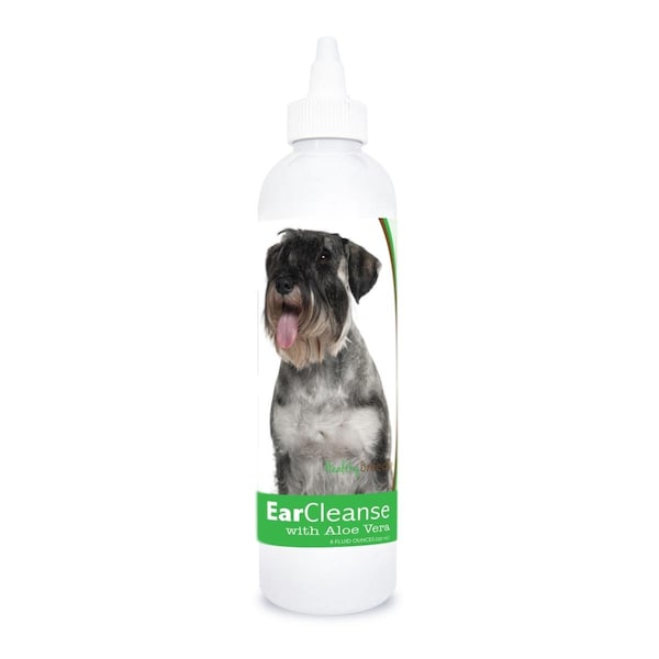 Healthy Breeds 8 oz Standard Schnauzer Ear Cleanse with Aloe Vera Cucumber Melon 840235114833 - main